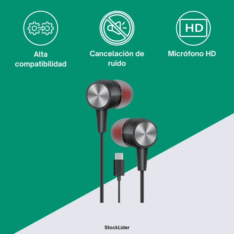 Auriculares Tipo C