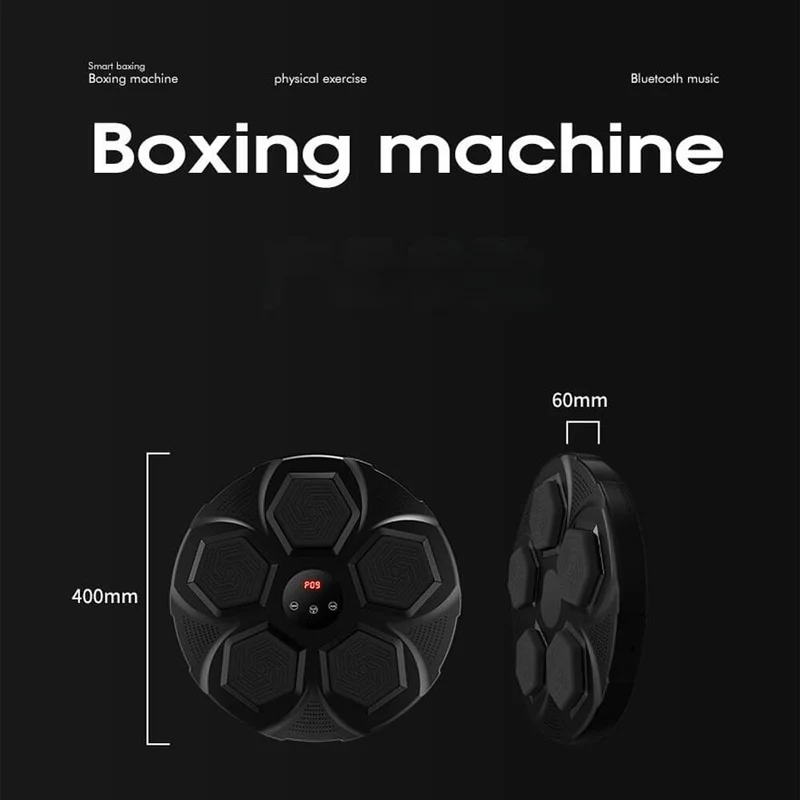 Máquina de boxeo musical con guantes