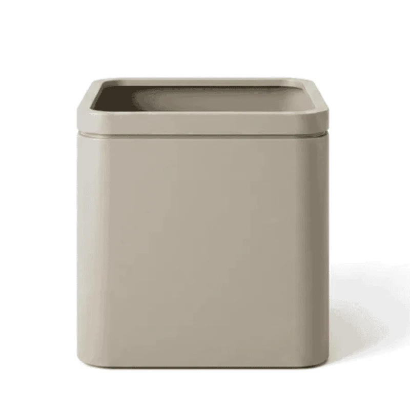 Pot INFINITY SQUARE 60x60cm champagne