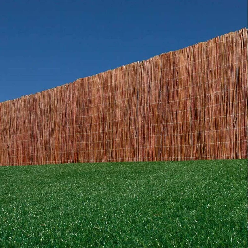Mimbre Natural para vallas. Rollo 2x5m