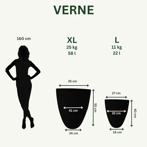Pot VERNE 32x40cm miel