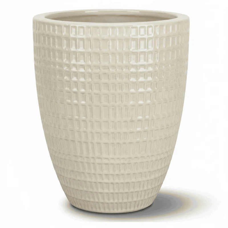 Pot VERNE 41x55cm crème