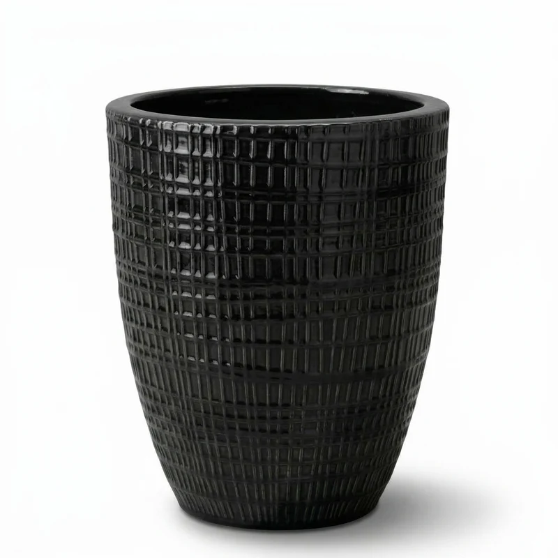 Pot VERNE 32x40cm noir