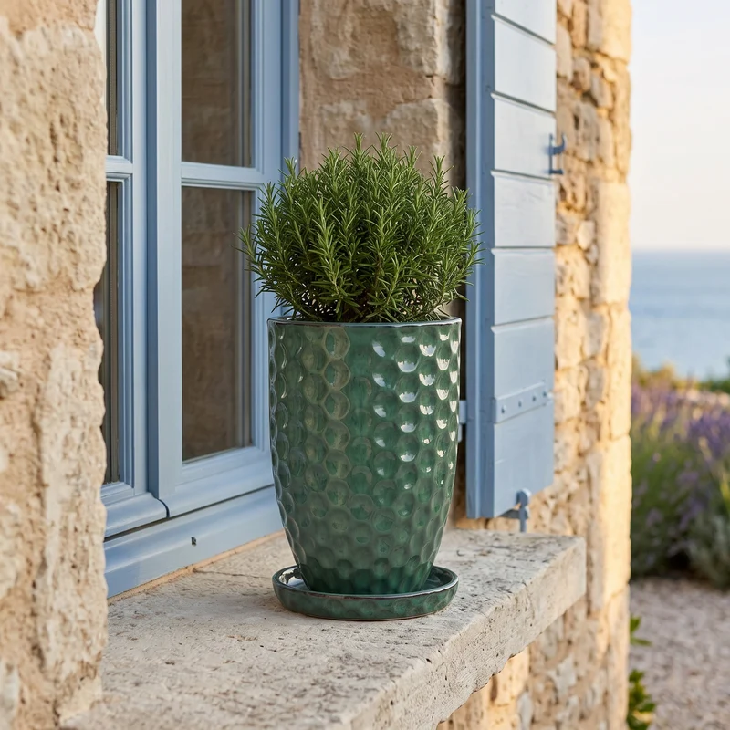 Pot MEROVEE 23x35cm jade