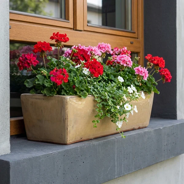 Jardinière GIONO 60x20x18cm sunset