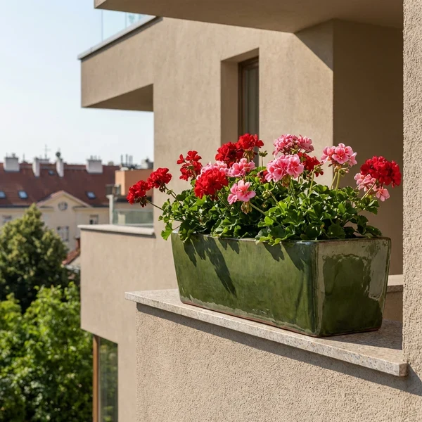 Jardinière GIONO 74x26x21cm vert profond