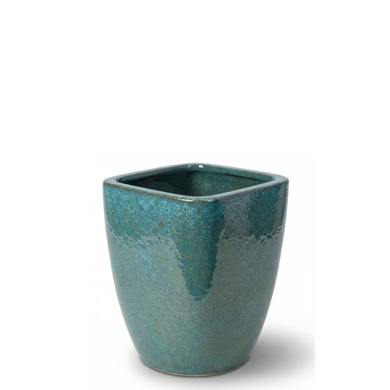 Pot VAUBAN 18x21cm bleu fer