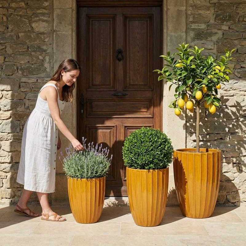 Pot HUGO 55x71cm miel
