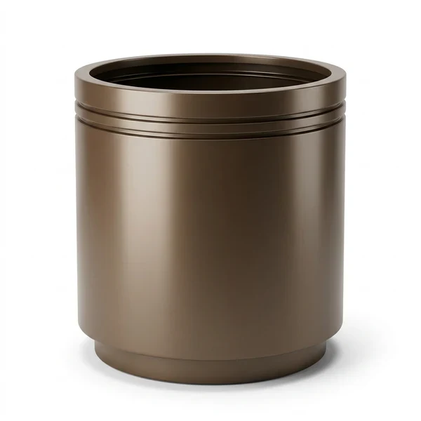 Pot INFINITY ROUND 60x60cm taupe