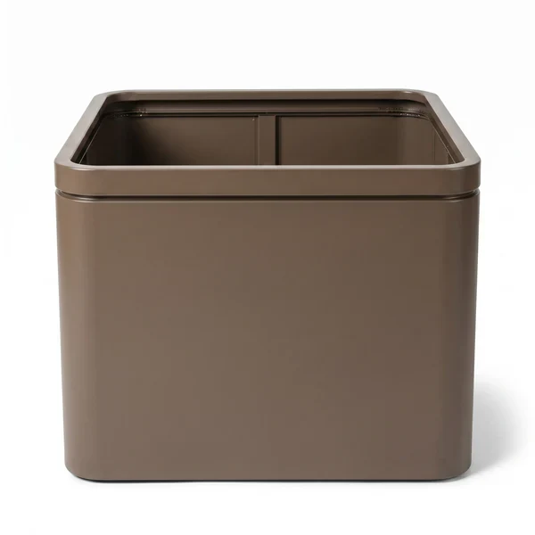 Pot INFINITY SQUARE 80x60cm taupe