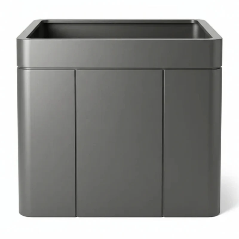 Pot INFINITY X 120x100cm anthracite