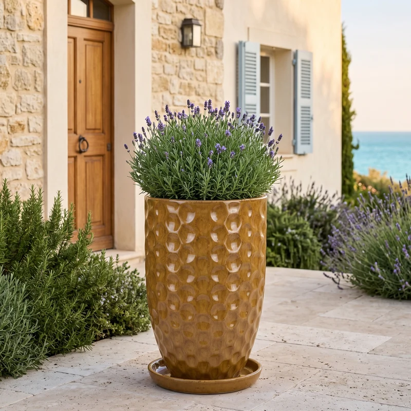 Pot MEROVEE 30x45cm miel ambré