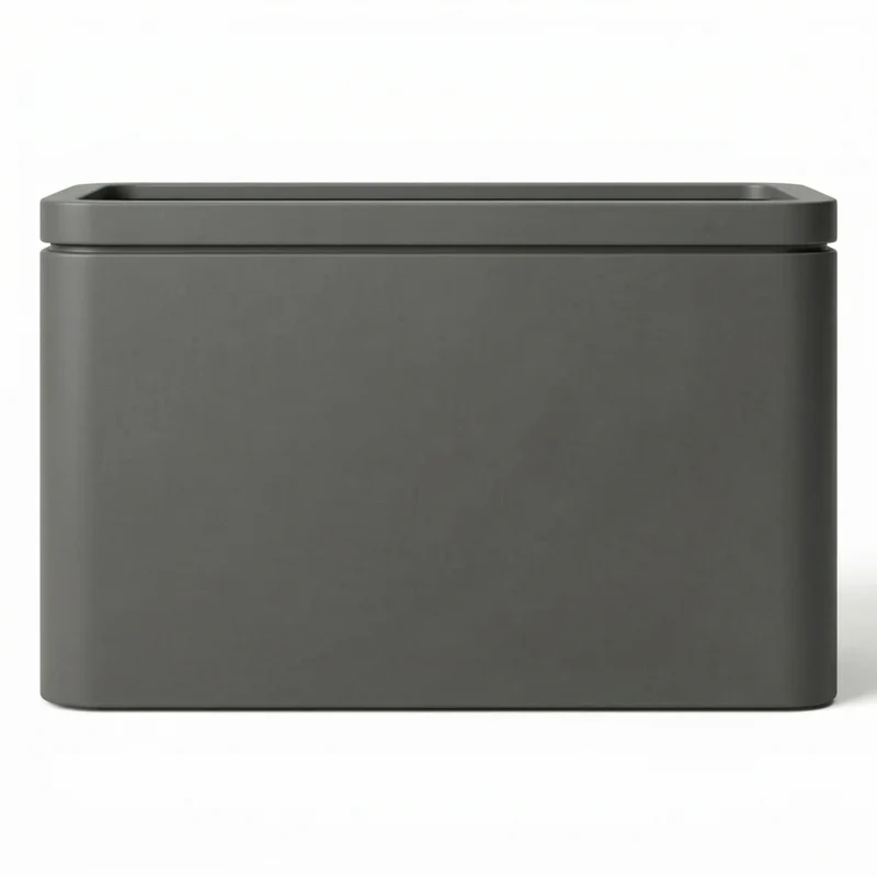 Pot INFINITY SQUARE 100x60cm anthracite