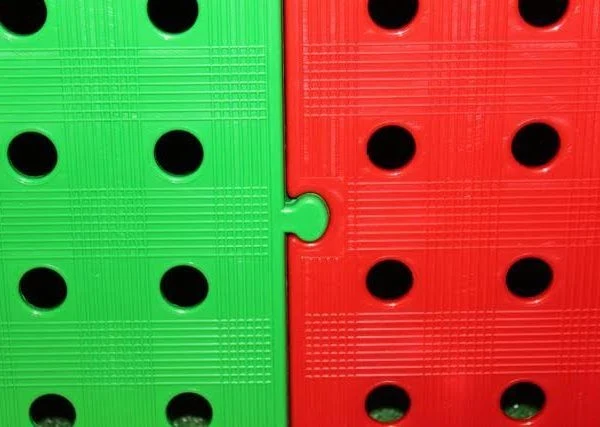 Placas PVC rejillas 50x50x2,5 cms Verde