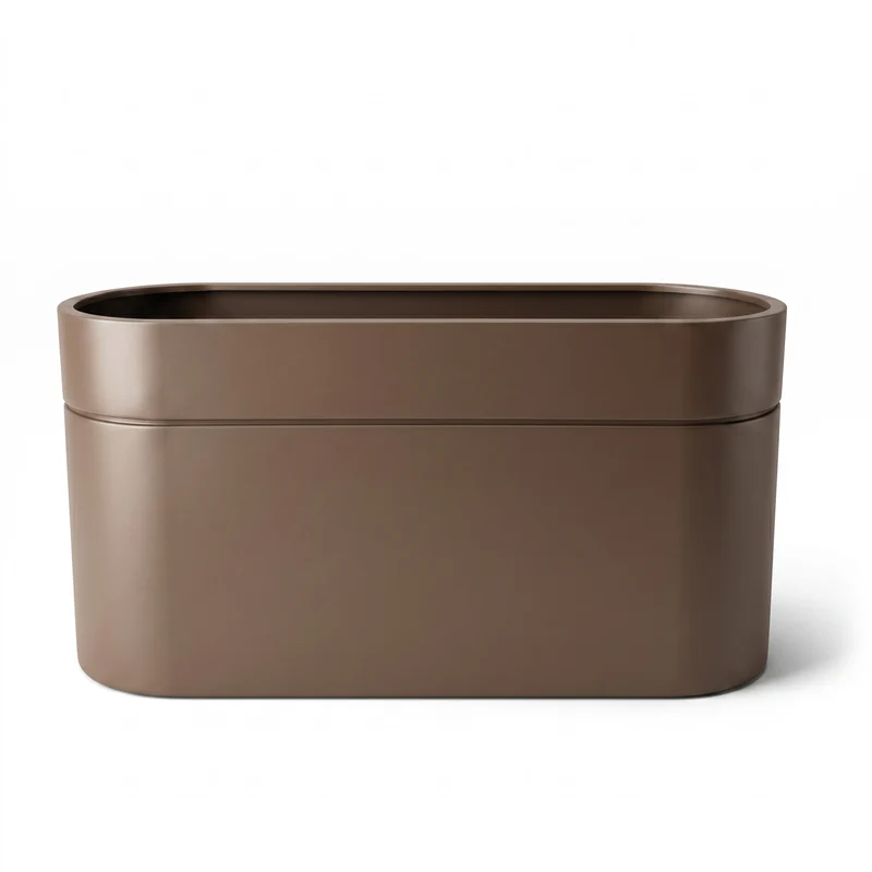 Jardinière INFINITY LINE 120x40x60cm taupe