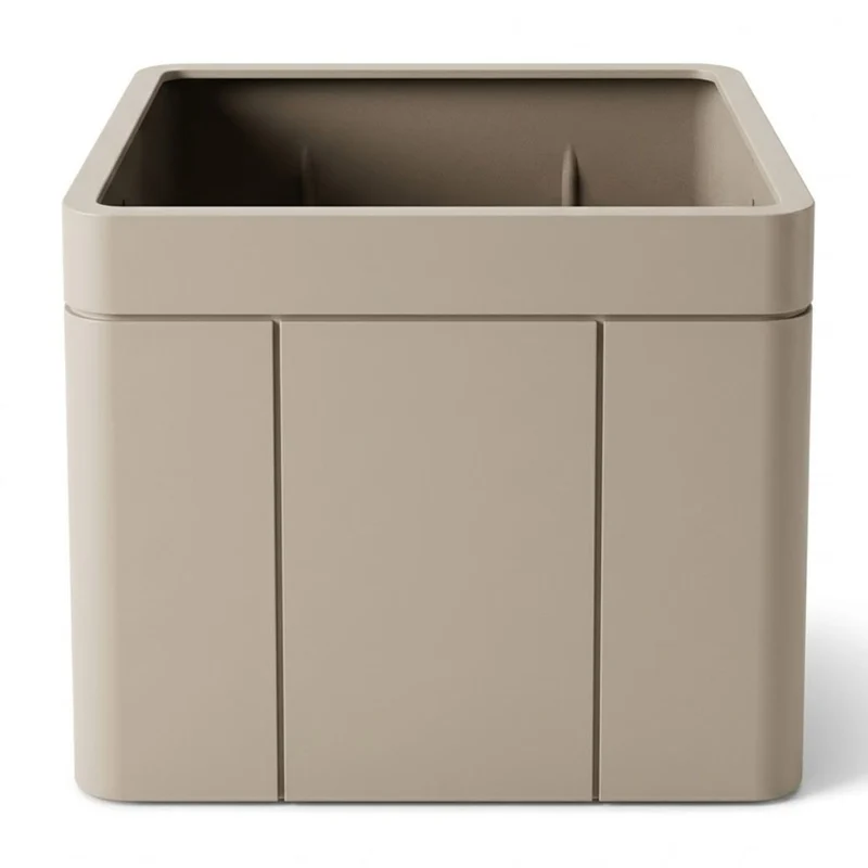 Pot INFINITY X 120x100cm champagne