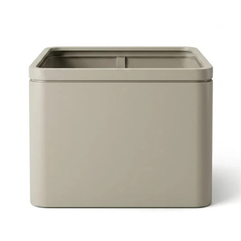 Pot INFINITY SQUARE 80x60cm champagne