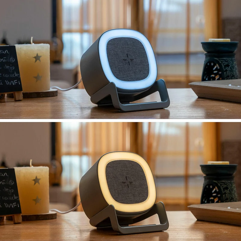 Altavoz Cargador Inalámbrico con LED Souwis InnovaGoods