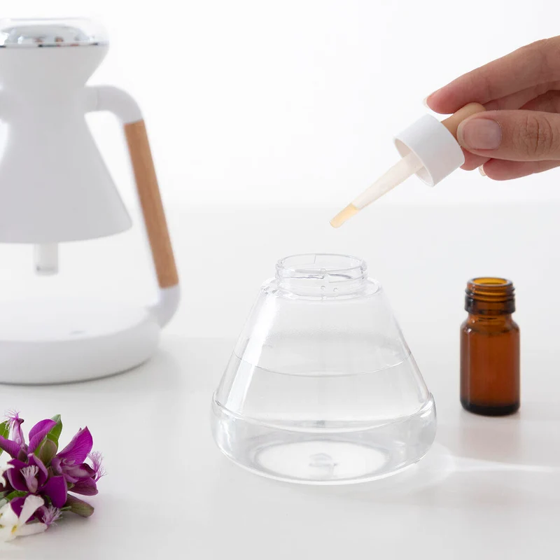 Humidificador Difusor de Aromas y Cargador Inalámbrico 3 en 1 Misvolt InnovaGoods