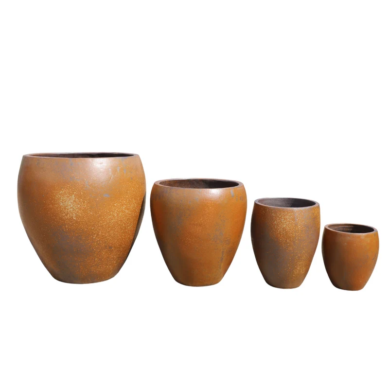 Pot LAFONTAINE 23x35cm iron finished