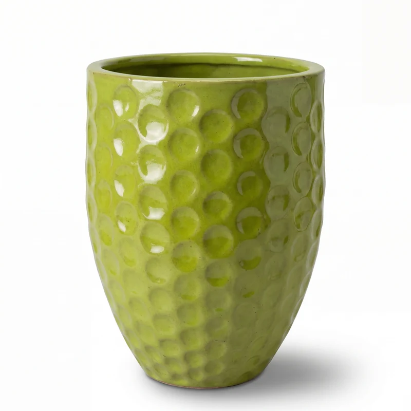 Pot Merovee 42x55cm vert olive