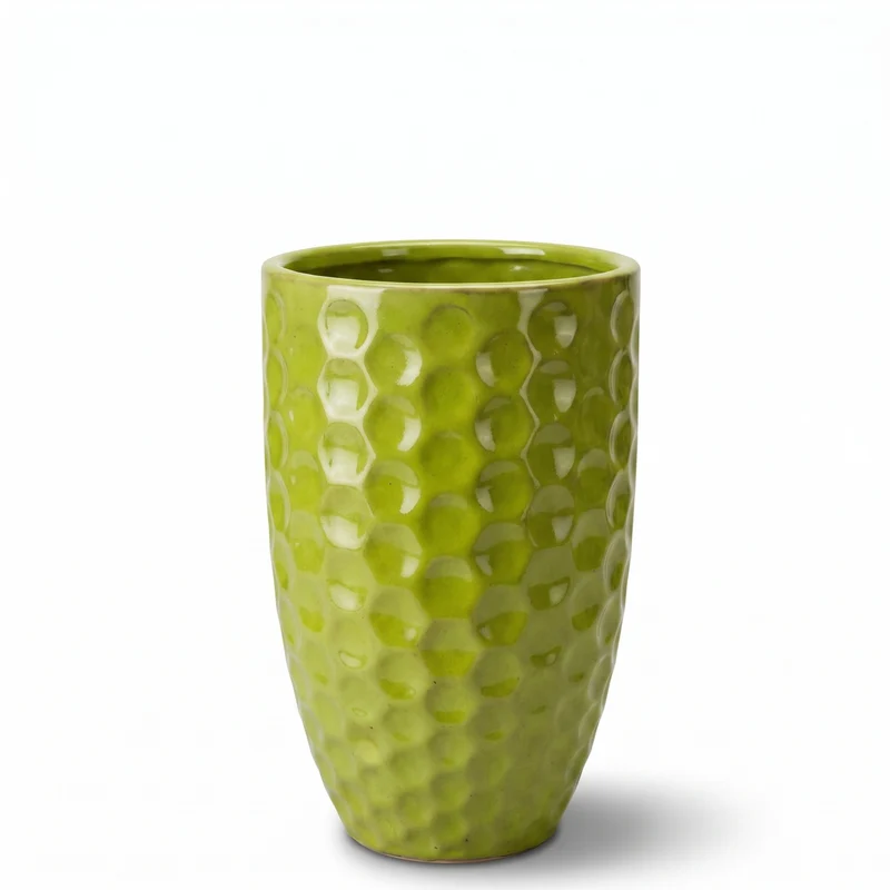 Pot Merovee 23x35cm vert olive