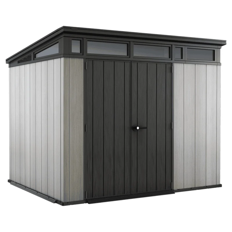 Abri de jardin ARTISAN 9x7 Gris