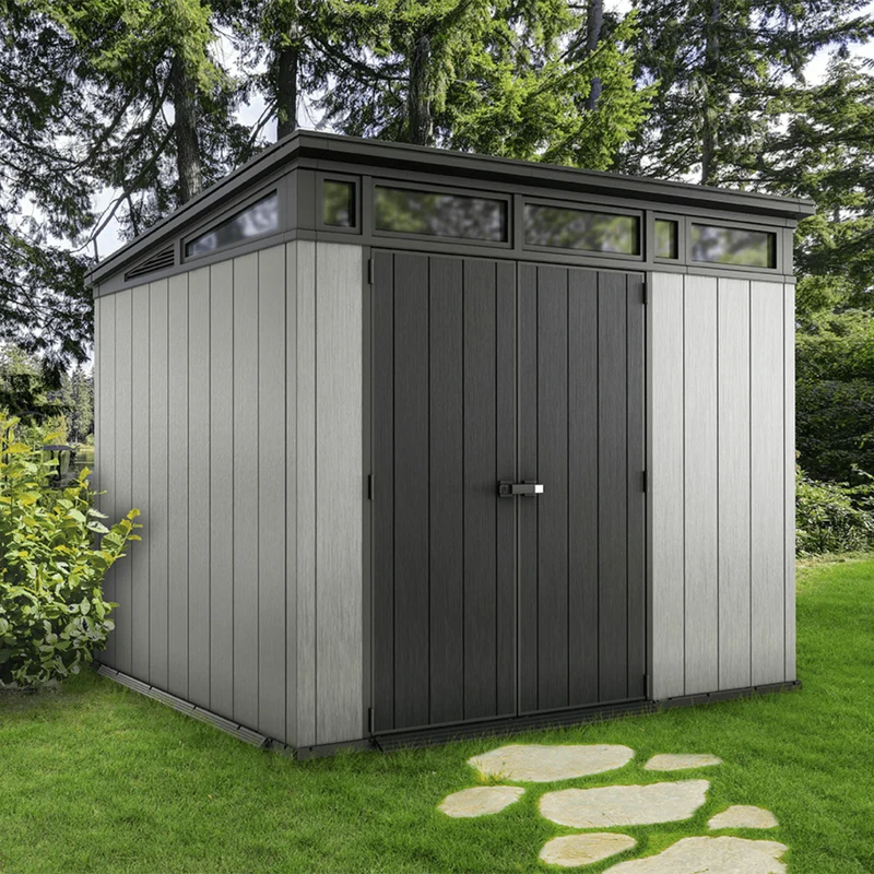 Abri de jardin ARTISAN 9x7 Gris