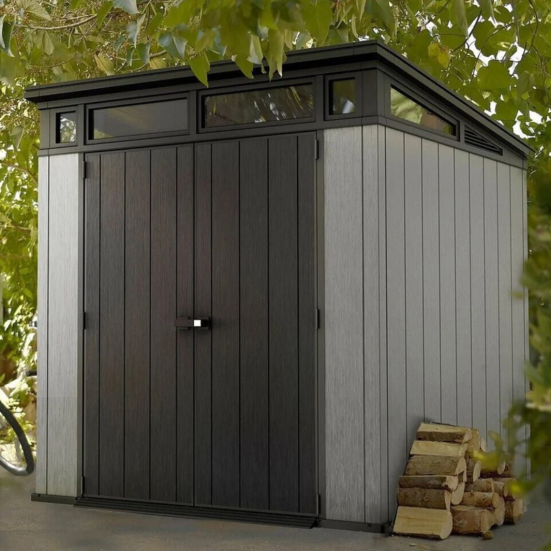Abri de jardin ARTISAN 7x7 Gris