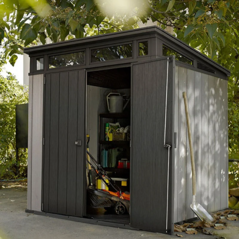 Abri de jardin ARTISAN 7x7 Gris