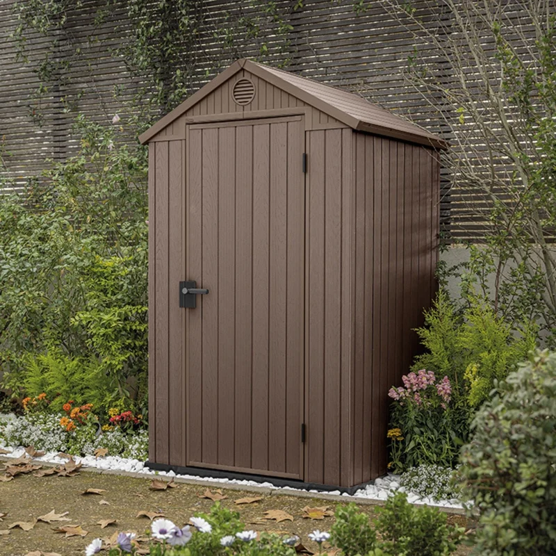 Abri de jardin DARWIN 4x4 Marron