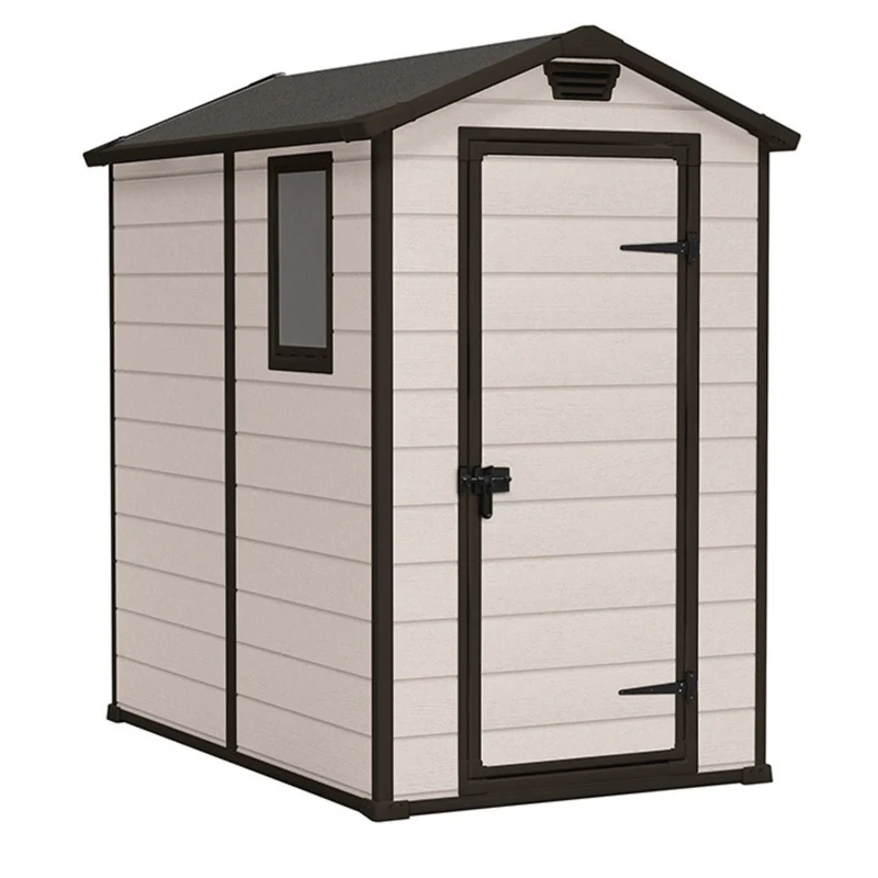Abri de jardin MANOR 4x6 Beige