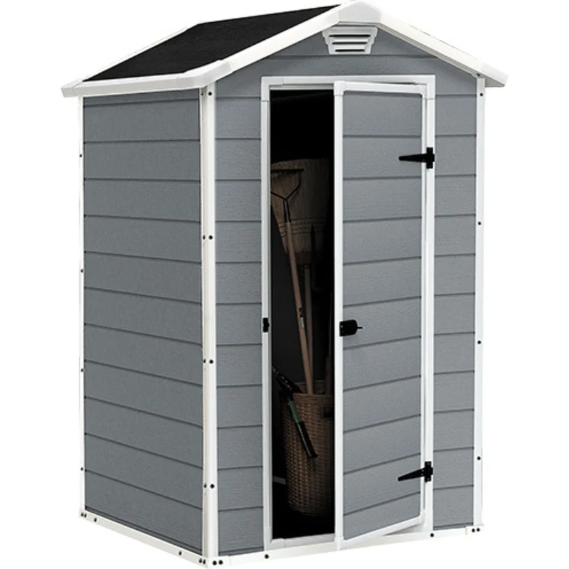 Abri de jardin MANOR 4x3, Gris