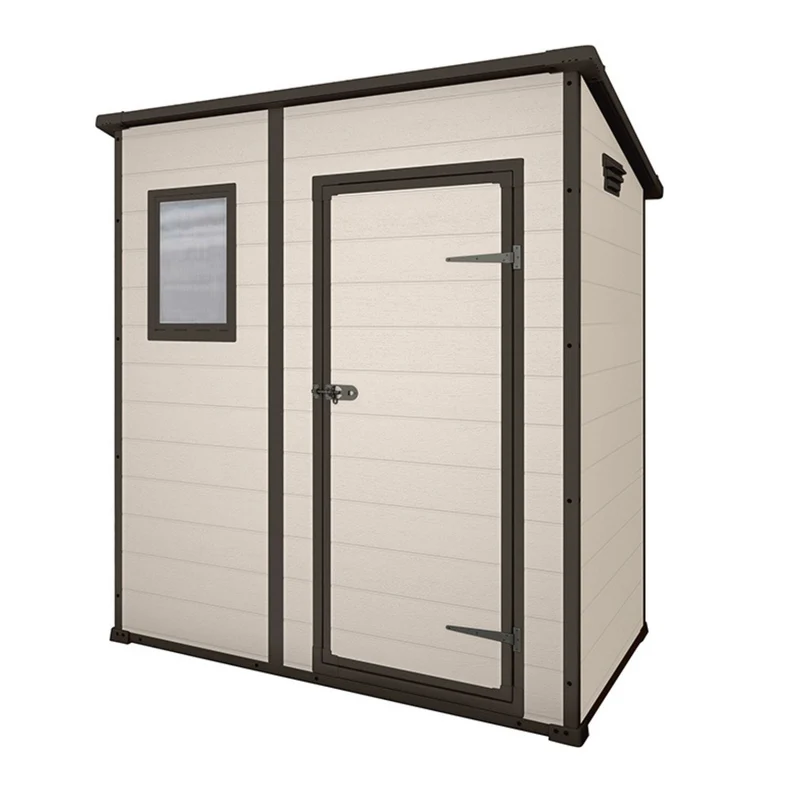Abri de jardin MANOR 6x4 Beige