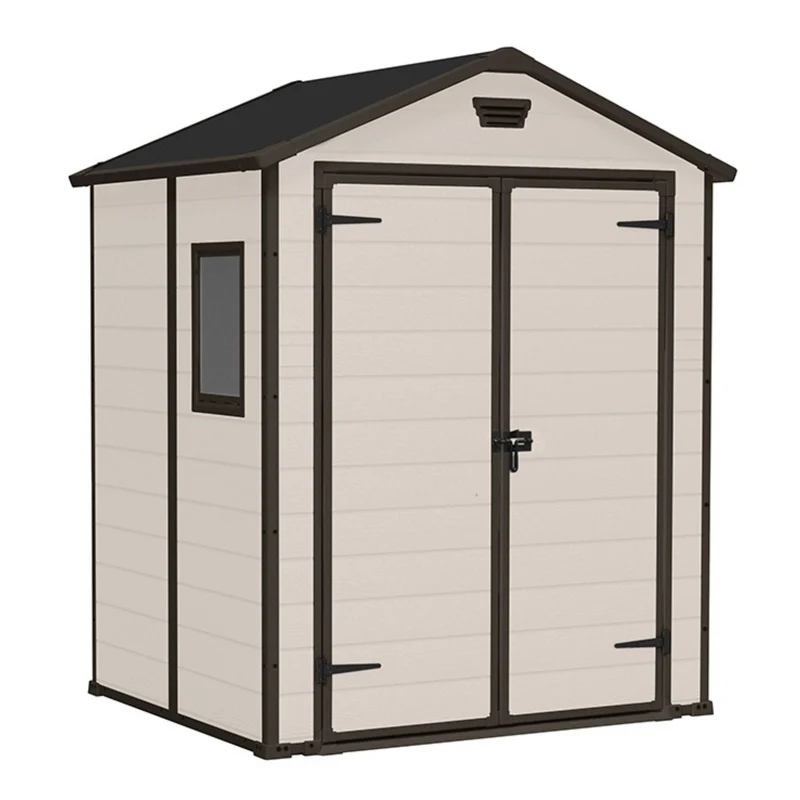 Abri de jardin MANOR 6x5 DD Beige
