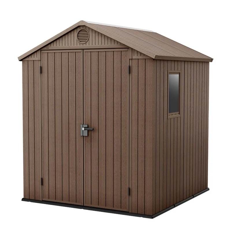 Abri de jardin DARWIN 6x6 Marron