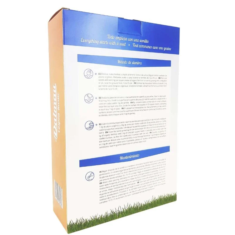 Semillas Césped Mezcla Comercial RUSTIC - 1 kg