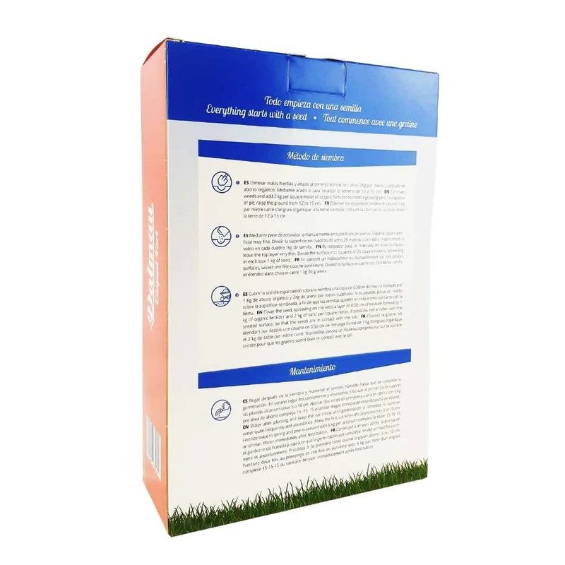 Semillas Césped Mezcla Comercial FORT - 1 kg