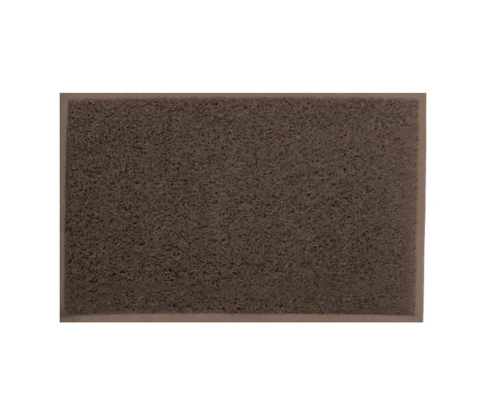 Felpudo de entrada de rizos Marrón. Ideal para desinfección - Lestare