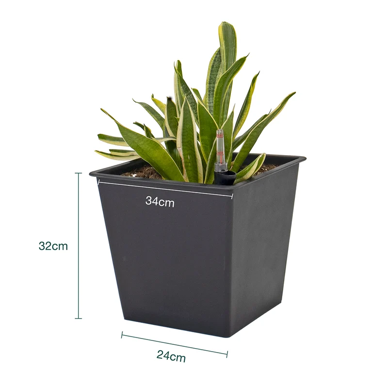 Maceta de autorriego Nidum 36 L 34×34×31 cm