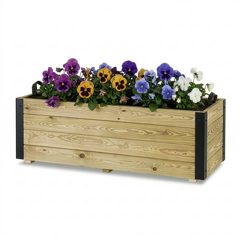 Jardinera rectangular Ghio 110x45x40