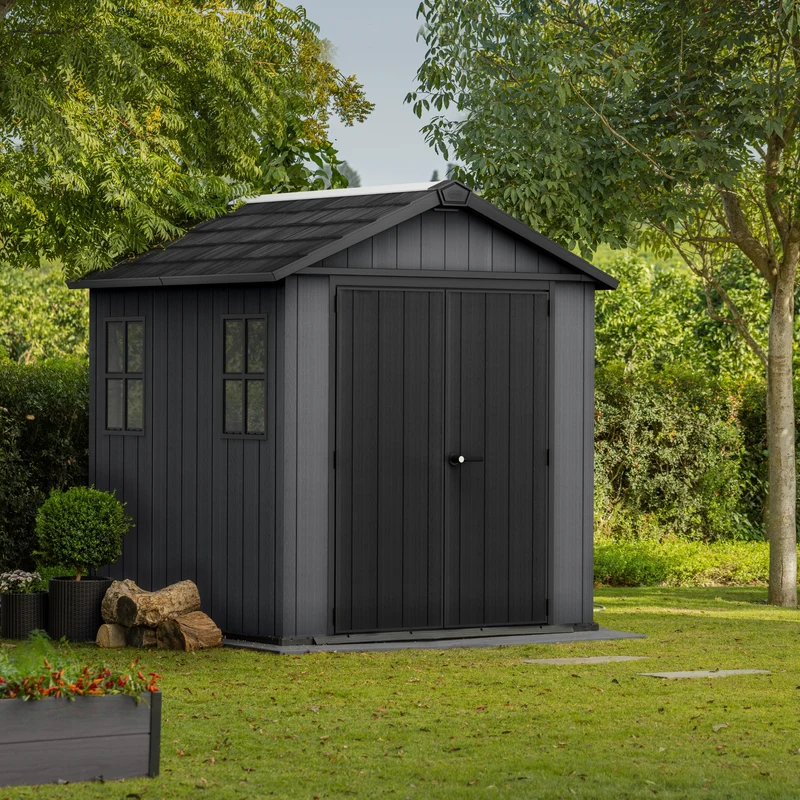 Abri de jardin NEWTON PLUS 7x7,5 Gris