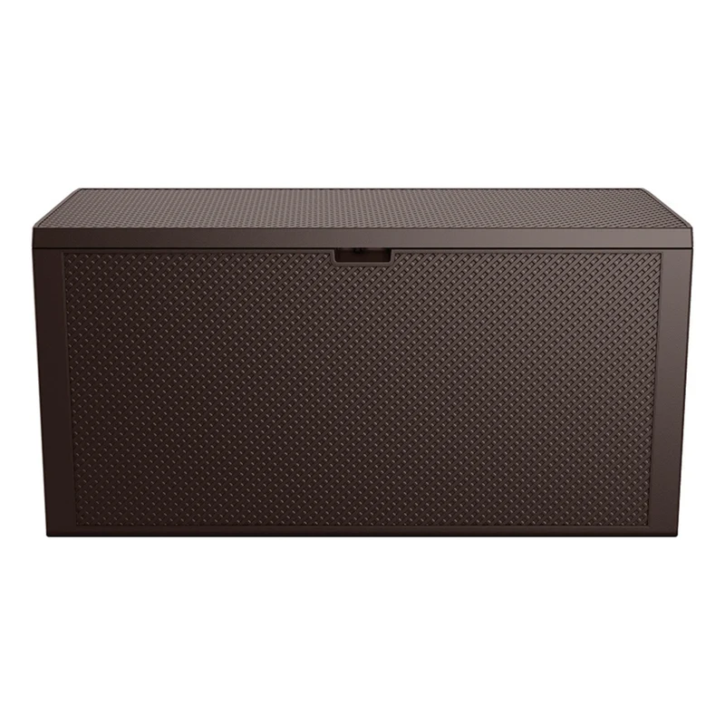 Coffre de jardin EMILY 280L marron