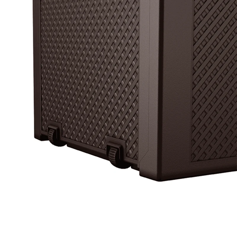 Coffre de jardin EMILY 280L marron