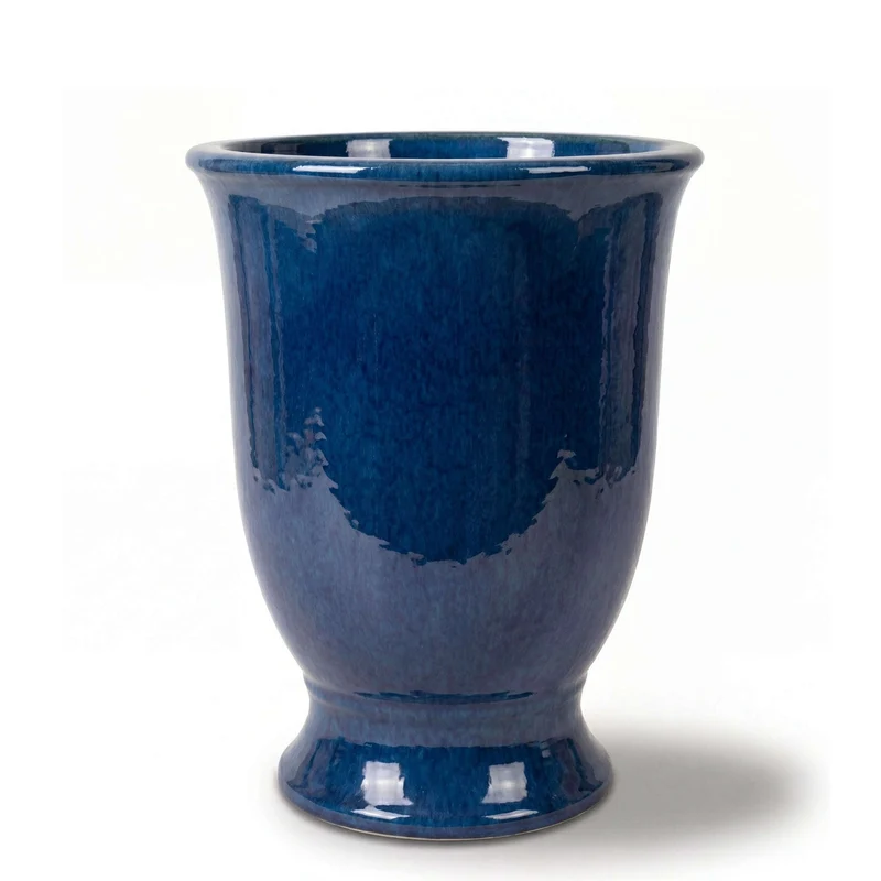 Pot ARTHUR 42x52cm bleu azur