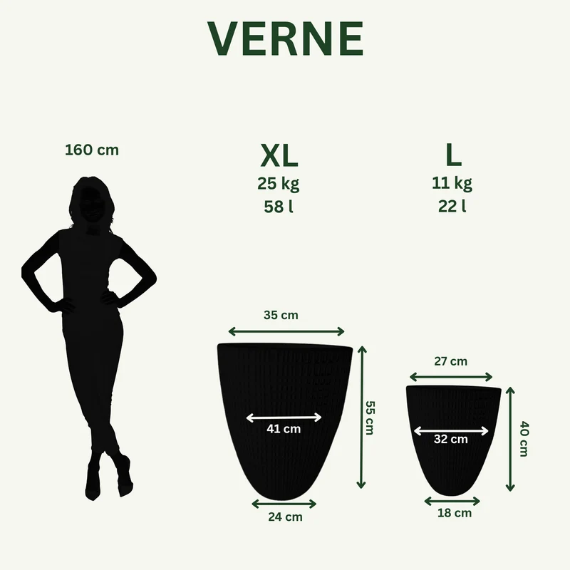 Pot VERNE 32x40cm vert jungle