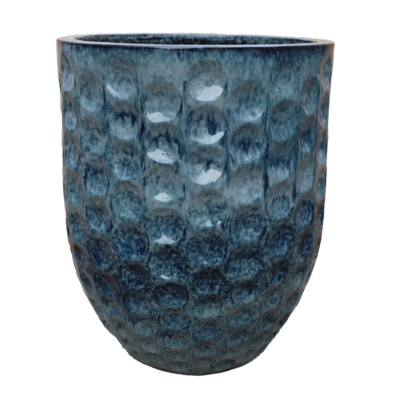 Pot MEROVEE 55x65cm bleu abysse