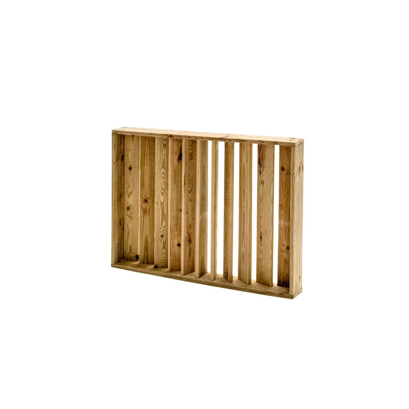 Barandilla fija de madera 100x12x75