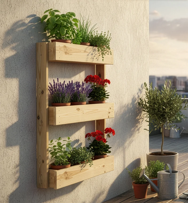 Jardinera vertical Stand Line Wall KD 3B