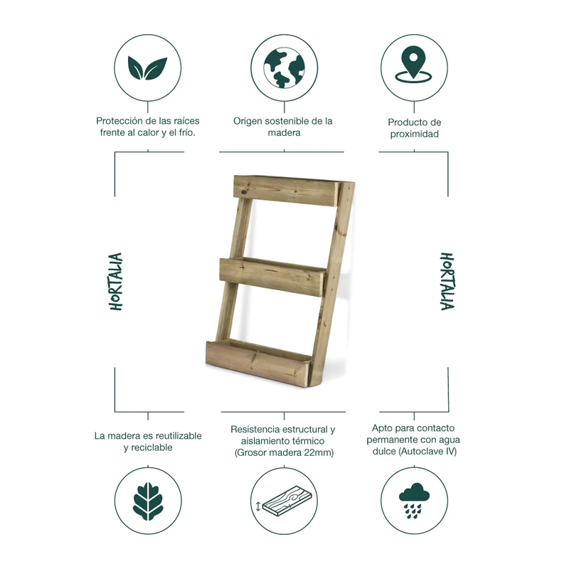 Jardinera vertical Stand Line Floor KD 3B